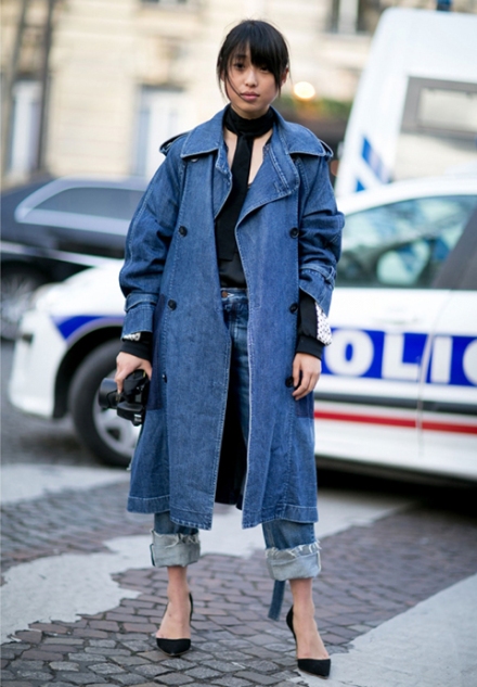 Streetstyle-denim_Paris-fashion-week-aw16-streetwear-jeans-blue-4